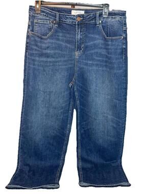 Risen Jeans - High Rise Straight Leg Jeans  Women’s Size 2XL NWT